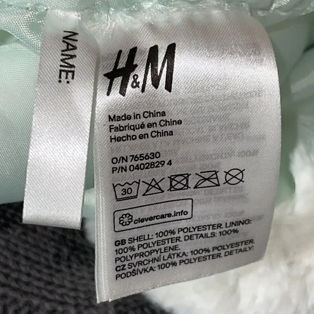 H&M Bear sherpa Backpack‎ kids